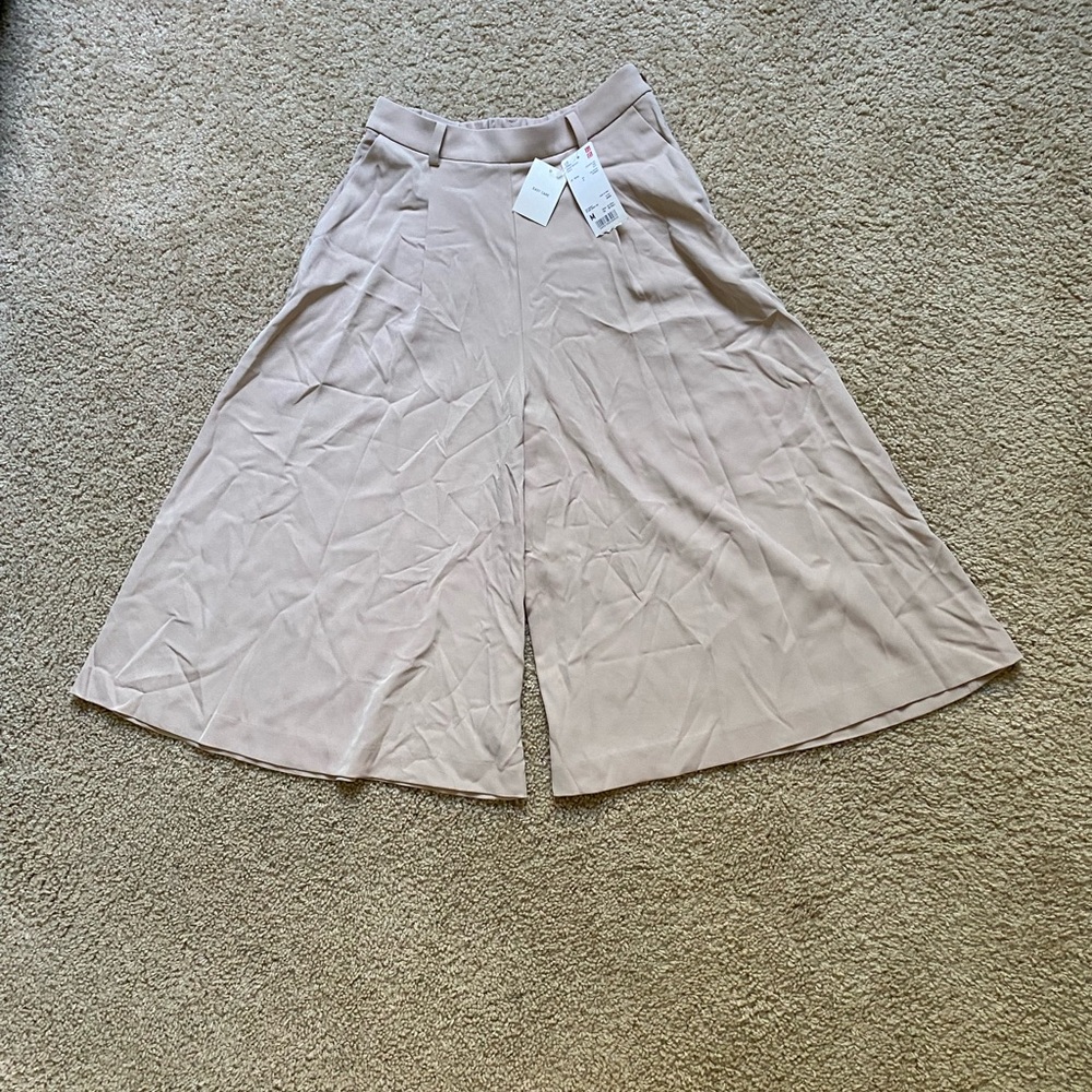 Beige Gaucho Pants/ culottes